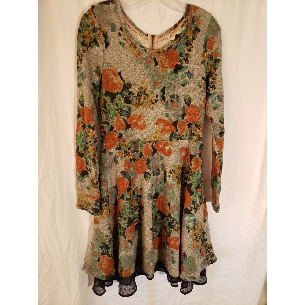Women's Saturday Sunday Long Sleeve Floral Dress Size S